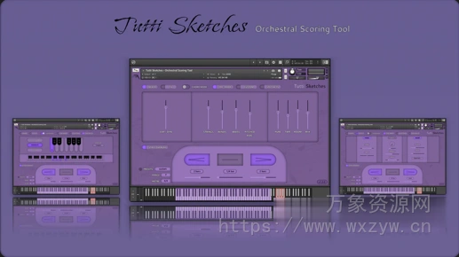 [强大的管弦乐配乐音源] Insanity Samples Tutti Sketches v1.0.0 [KONTAKT]（1.48GB）