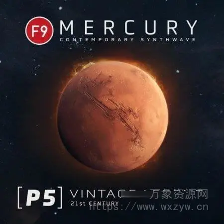 [Ableton工程模板复古合成器音色] F9 Audio Mercury P5 [DAW Templates]（9.95GB）