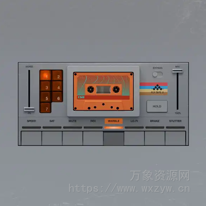 [磁带风格多重效果插件] AIR Music Technology Fly Tape II v1.0.0.27-TCD [WiN]（25MB）