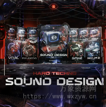 [声音设计思维过程教程]TRVCY Sound Design Thought Process [TUTORiAL, DAW Templates]（425MB）