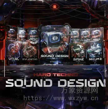 [声音设计思维过程教程]TRVCY Sound Design Thought Process [TUTORiAL, DAW Templates]（425MB）