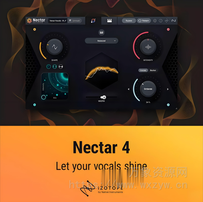 [花蜜合唱美化混音效果器] iZotope Nectar 4 Advanced 4.1.0-HCiSO [MacOSX]（571.92MB)