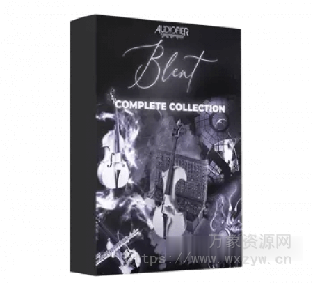 [氛围音景脉动电子乐音源] Audiofier Blent Series Complete v1.1.0 [KONTAKT]（39.34GB）