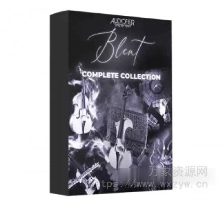 [氛围音景脉动电子乐音源] Audiofier Blent Series Complete v1.1.0 [KONTAKT]（39.34GB）