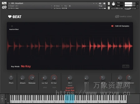 [影视新型节拍节奏循环乐器音源]Sample Logic HeartBeat [KONTAKT]（2.93GB）