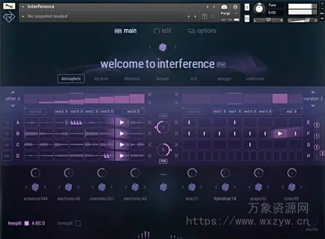 [终极鼓循环音序器音源]Rigid Audio Interference [KONTAKT]（1.44GB）