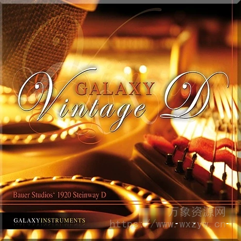 [复古斯坦威三角钢琴]Best Service Galaxy Vintage D v1.5 [KONTAKT]（5.05GB）