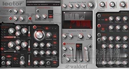 [立体声声码器] Waldorf Lector v1.1.8 [WiN, MacOSX]（21MB+18.2MB+26MB）
