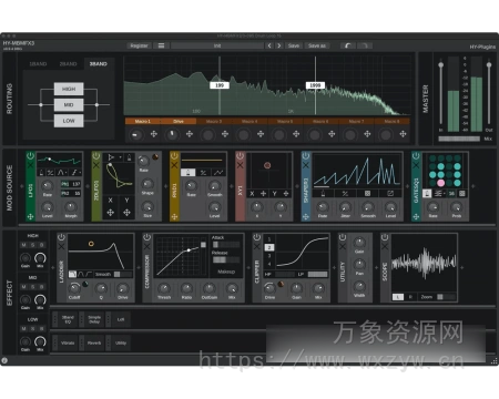 [多频段多效果插件] HY-Plugins HY-MBMFX3 v1.0.2 incl. Keygen-TRACER [WiN]（12.59MB）