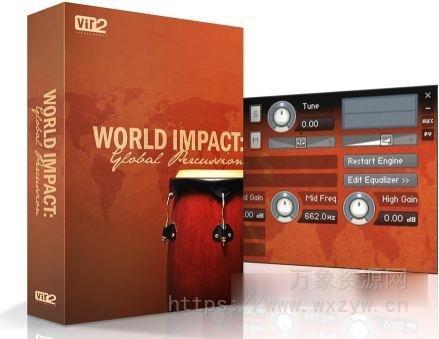 [世界民族打击乐音源] Vir2 Instruments World Impact: Global Percussion v1.2 [KONTAKT]（12.2GB）