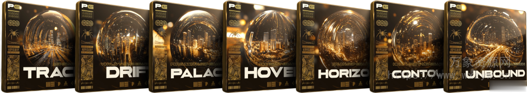 [灵魂嘻哈RnB素材] ProducerGrind UNBOUND Vintage Collection [WAV, MiDi]（1.66GB）