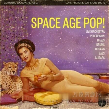[民族流行爵士管弦采样音源]Authentic Soundware Space Age Pop! [WAV, KONTAKT]（3.7GB）