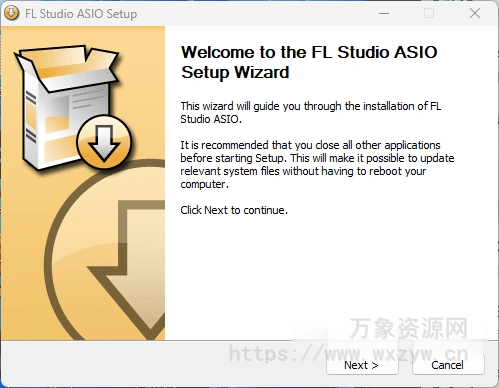 [水果ASIO虚拟声卡驱动]FL Studio ASIO Driver [WiN]（518KB）