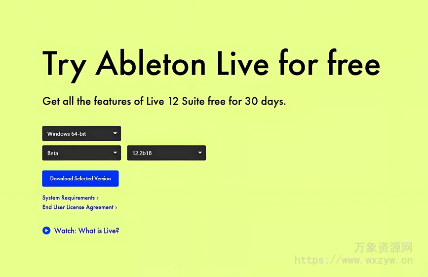 [ Ableton下载器] Ableton Downloader v2.10 [WiN]（10KB)