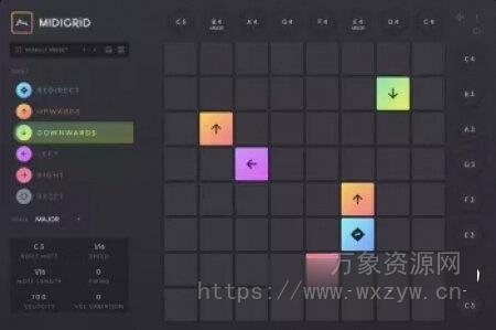 [生成式MIDI音序器]ADSR Sounds MIDIGRiD v1.0.0 Incl. Keygen-MOCHA [WiN, MacOSX]（5.7MB+14.8MB）