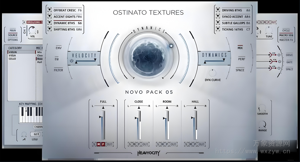 [独奏弦乐音色库] Heavyocity Ostinato Textures [KONTAKT]（6,01GB）