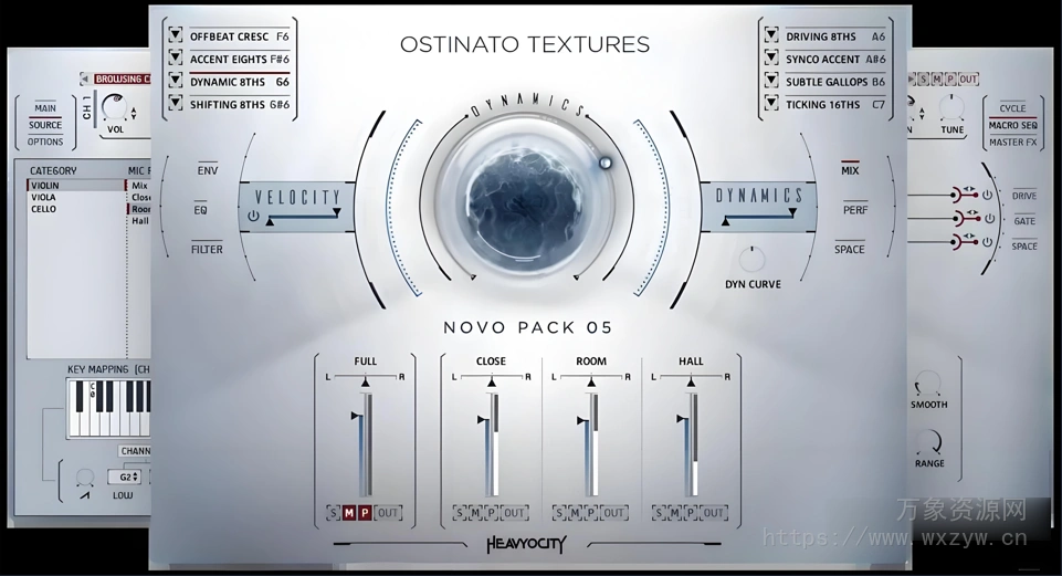 [独奏弦乐音色库] Heavyocity Ostinato Textures [KONTAKT]（6,01GB）