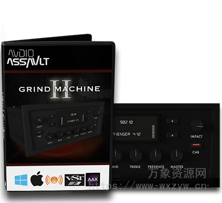 [金属吉他效果器] Audio-Assault Grind Machine II v1.6 [WiN, MacOSX]（64MB）