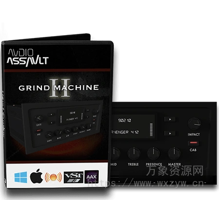 [金属吉他效果器] Audio-Assault Grind Machine II v1.6 [WiN, MacOSX]（64MB）