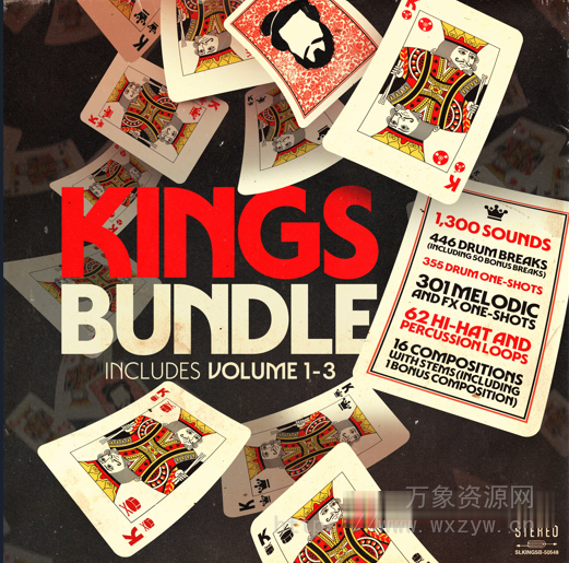 [灵魂嘻哈Breaks采样]The Sample Lab Kings Bundle [WAV]（3.05GB）
