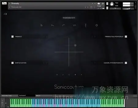 [前卫弦乐] Soniccouture Threnody Strings v1.2 [KONTAKT]（6.17GB）