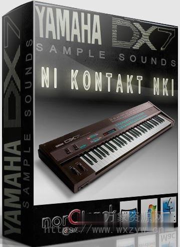 [经典雅马哈合成器] norCTrack Yamaha DX7 [KONTAKT]（4.3GB）