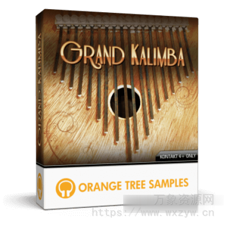 [卡林巴琴音源]Orange Tree Samples Grand Kalimba [KONTAKT]（228MB）