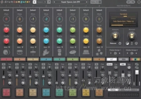 [合成鼓机插件] Sugar Bytes DrumComputer v1.3.6 [WiN, MacOSX]（180.7MB+260MB）