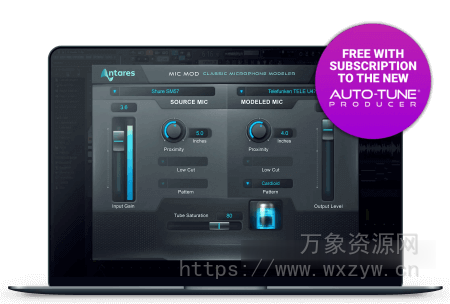 [麦克风建模工具]Antares Mic Mod v4.4.0 [WiN, MacOSX]（7MB+39.56MB）