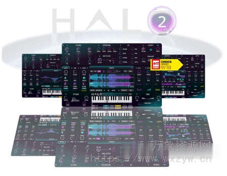[采样合成器插件] DHPlugins HALO 2 v2.0.5 Incl. Keygen-MOCHA [WiN]（65MB）