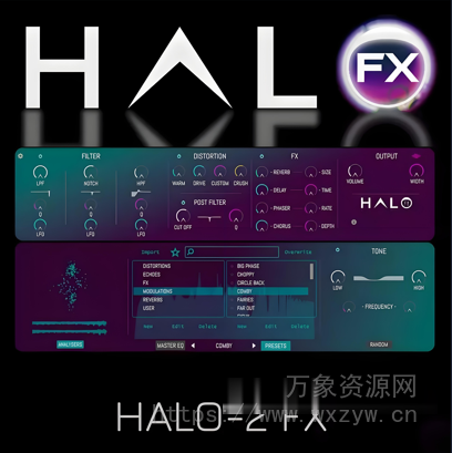 [HALO效果链插件] DHPlugins HALO 2 FX v2.0.1 Incl. Keygen-MOCHA [WiN]（38.1MB）