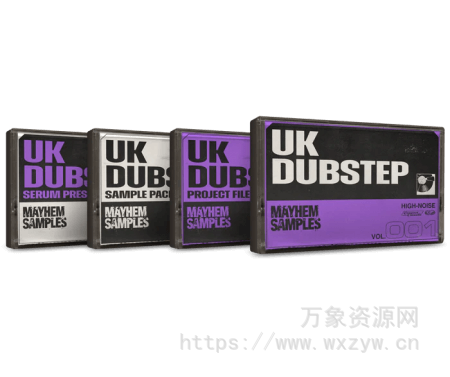 [回响重拍采样Serum预置Ableton模板FL模板]Mayhem Samples UK Dubstep The Complete Bundle（4.06GB）