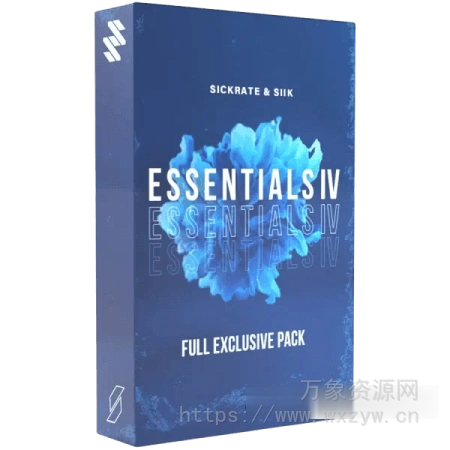 [回响重拍素材Serum预置FL工程模板]Sickrate and SIIK Essentials IV (Full Pack) [WAV, MiDi]（8.18GB）