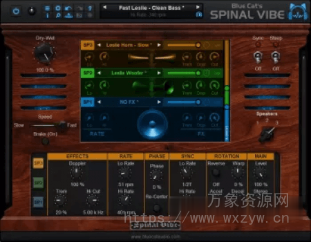 [旋转扬声器控制插件] Blue Cat Audio Spinal Vibe v1.0.1-TCD [WiN]（16MB）