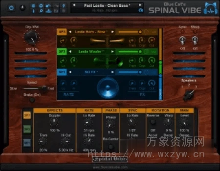 [旋转扬声器控制插件] Blue Cat Audio Spinal Vibe v1.0.1-TCD [WiN]（16MB）