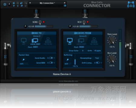 [MIDI路由音频连接跳线插件] Blue Cat Audio Connector v1.41-TCD [WiN]（17.4MB）