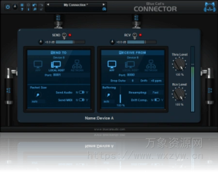 [MIDI路由音频连接跳线插件] Blue Cat Audio Connector v1.41-TCD [WiN]（17.4MB）