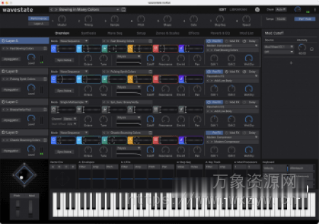 [Wavestate Native原厂库]KORG Wavestate Native Factory Data 2024 [WiN, MacOSX]（1.63GB）