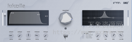 [鼓声增强插件]ISM Kikzilla v1.1.0 R2 [WiN, MacOSX]（34.9MB）