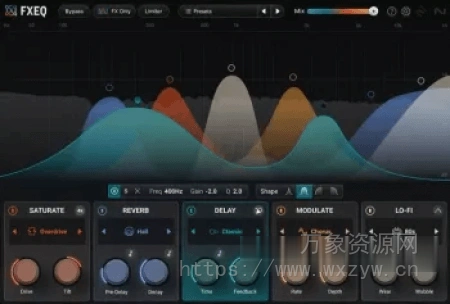 [创意效果插件]iZotope FXEQ v1.0.0.442 [WiN, MacOSX]（66MB+）
