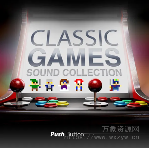 [经典游戏音效合集]Push Button Bang Classic Games Sound Collection [WAV]（217Mb）