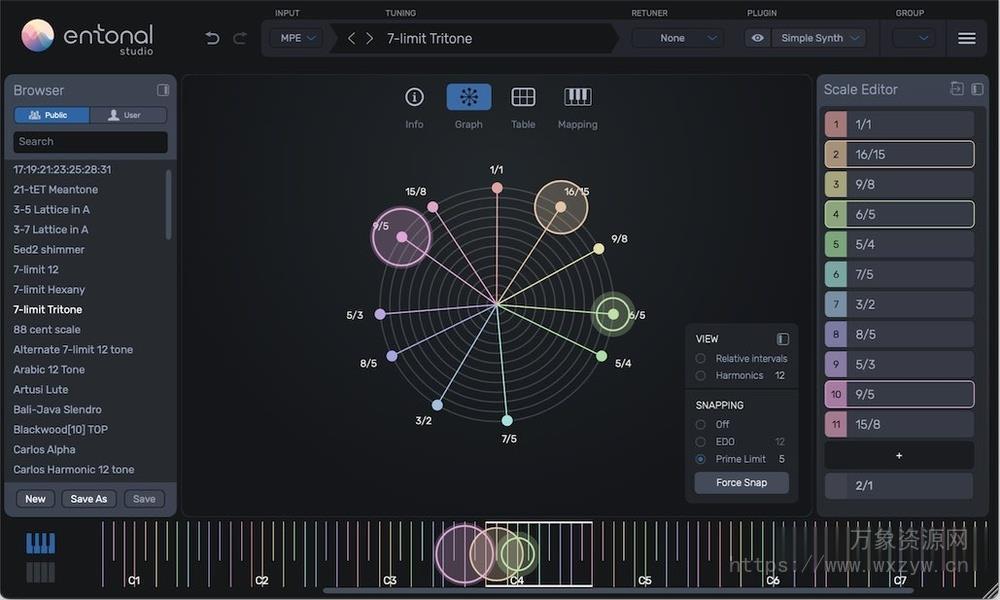 [微分音插件] Node Audio Entonal Studio v1.1.4 Patched Incl. Keygen-MOCHA [WiN]（10.8MB）