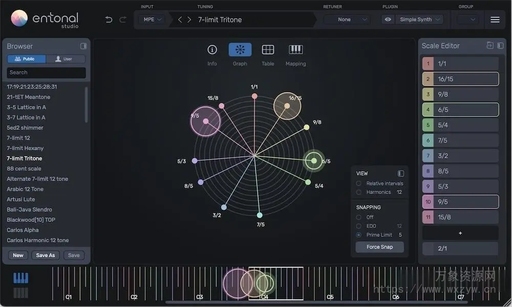 [微分音插件] Node Audio Entonal Studio v1.1.4 Patched Incl. Keygen-MOCHA [WiN]（10.8MB）