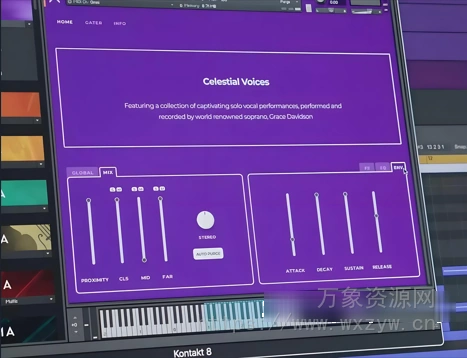[电影配乐人声库] Sonixinema Celestial Voices [KONTAKT]（274 MB）