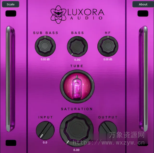 [世界上最好的模拟建模超低音插件] Luxora Audio Sub-Bass v1.0 [WiN, MacOSX]（61MB)