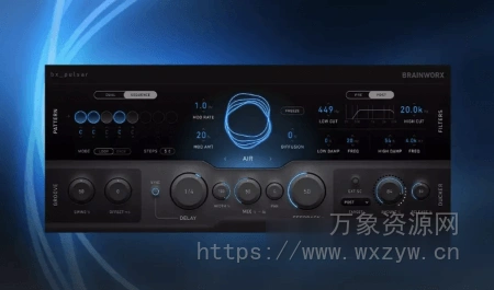 [创意延迟插件]Plugin Alliance Brainworx bx_pulsar v1.0.1 [WiN, MacOSX]（11.78MB+)