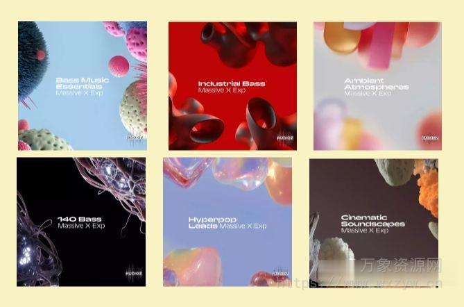 [Massive X 扩展合集]Native Instruments  Massive X Expansion 2025.7 [Synth Presets]（49MB）