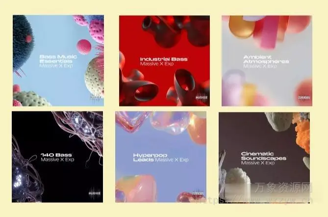 [Massive X 扩展合集]Native Instruments  Massive X Expansion 2025.7 [Synth Presets]（49MB）