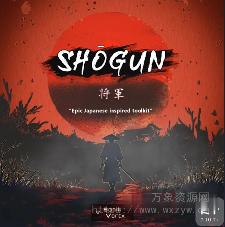 [旗舰电影音效库：日本传统乐器和现代音效设计]Sonik Vortx Shogun [KONTAKT]（2.07GB）