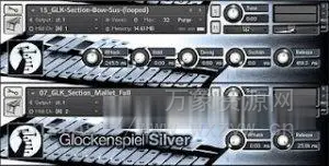 [钟琴木槌音色弓法音色音源]MA-Simon Silver Glockenspiel [KONTAKT]（175MB）